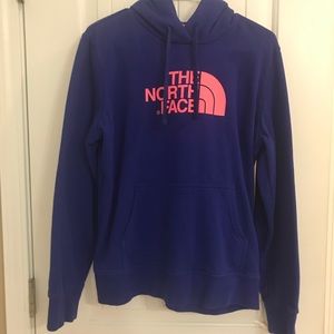 Royal Blue Large Northface hoodie